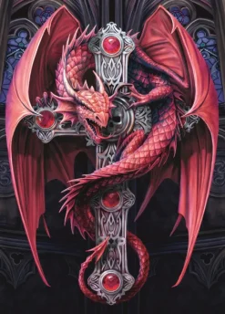 Bluebird Puzzle - Anne Stokes - Gothic Guardian - 2000 Piece Jigsaw Puzzle Discount