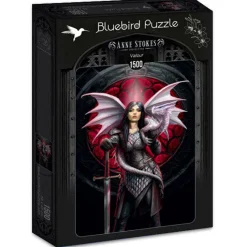 Bluebird Puzzle - Anne Stokes - Valour - 1500 Piece Jigsaw Puzzle Best