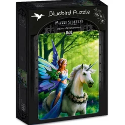 Bluebird Puzzle - Anne Stokes - Realm of Enchantment - 1500 Piece Jigsaw Puzzle Discount