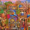 Bluebird Puzzle - Arabian Street - 1000 Piece Jigsaw Puzzle Clearance