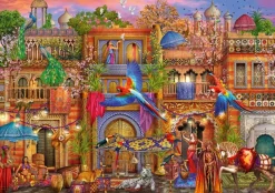 Bluebird Puzzle - Arabian Street - 1000 Piece Jigsaw Puzzle Clearance