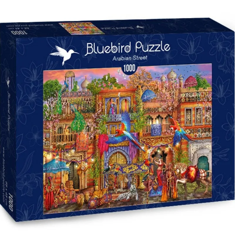 Bluebird Puzzle - Arabian Street - 1000 Piece Jigsaw Puzzle Clearance