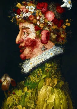 Art by Bluebird Bluebird Puzzle - Arcimboldo - La Primavera, 1563 - 1000 Piece Jigsaw Puzzle Clearance