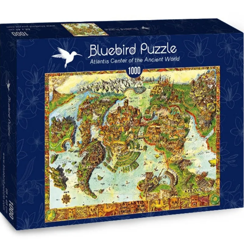 Bluebird Puzzle - Atlantis Centre of the Ancient World - 1000 piece jigsaw puzzle Fashion