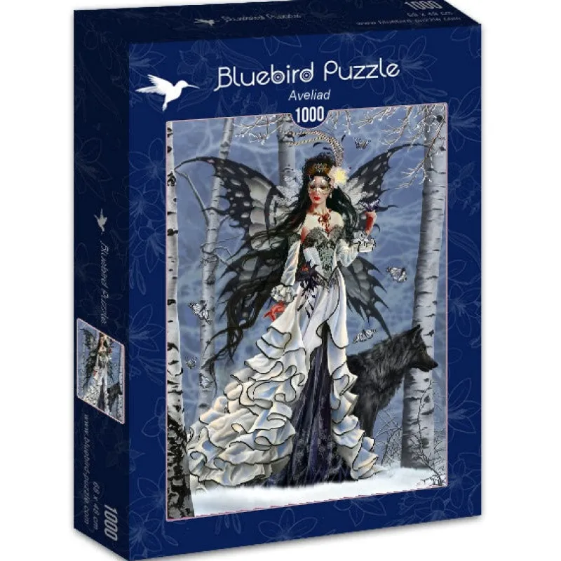 Bluebird Puzzle - Aveliad - 1000 piece jigsaw puzzle Online