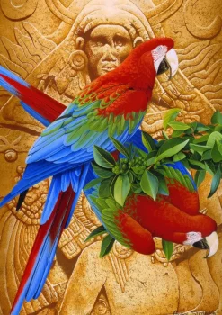 Bluebird Puzzle 70103 Aztec Rainbow 1500 Piece Jigsaw Puzzle New