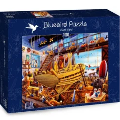 Bluebird Puzzle - Boat Yard - 1000 piece jigsaw puzzle Outlet