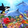 Bluebird Puzzle - Bright Undersea World - 1500 Piece Jigsaw Puzzle Fashion