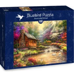 Bluebird Puzzle - Brookside Retreat - 1000 Piece Puzzle Online