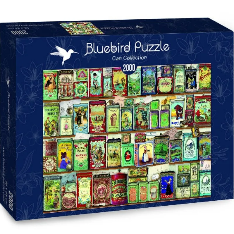 Bluebird Puzzle - Can Collection - 2000 Piece Jigsaw Puzzle Discount
