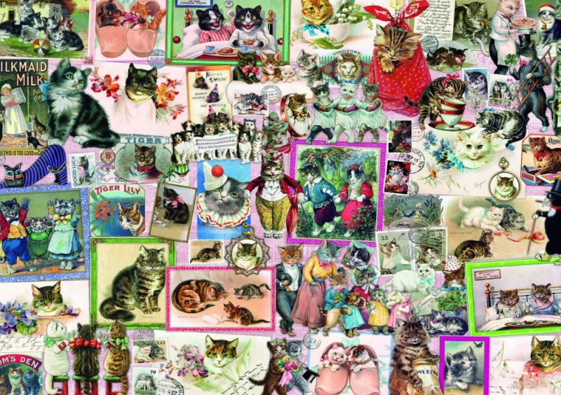 Bluebird Puzzle - Cats - 1500 Piece Jigsaw Puzzle Hot