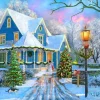 Bluebird Puzzle - Christmas at Home - 1000 Piece Jigsaw Puzzle Outlet