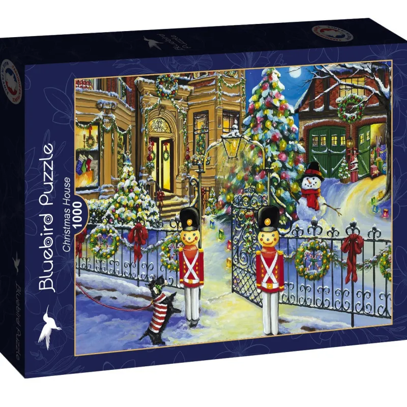 Bluebird Puzzle - Christmas House - 1000 Piece Jigsaw Puzzle Discount