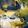 Bluebird Puzzle - Claude Monet - The Lunch, 1873 - 1000 Piece Jigsaw Puzzle Sale