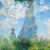Art by Bluebird Bluebird Puzzle - Claude Monet - Woman with a Parasol - Madame Monet and Her Son - 1000 Piece Jigsaw Puzzle Fashion
