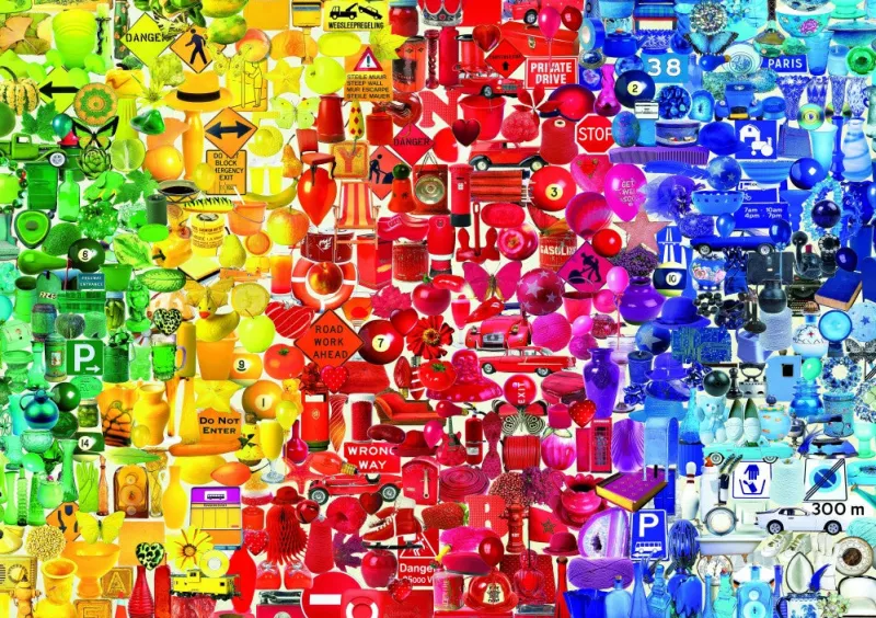 Bluebird Puzzle - Coloured Things - 1000 Piece Jigsaw Puzzle Best