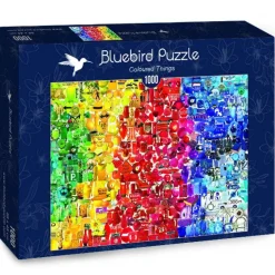 Bluebird Puzzle - Coloured Things - 1000 Piece Jigsaw Puzzle Clearance