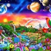 Bluebird Puzzle - Cosmic Paradise - 1000 Piece Jigsaw Puzzle Best