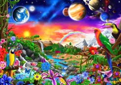 Bluebird Puzzle - Cosmic Paradise - 1000 Piece Jigsaw Puzzle Fashion
