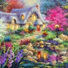 Bluebird Puzzle - Cottage Pond - 1500 Piece Jigsaw Puzzle Discount