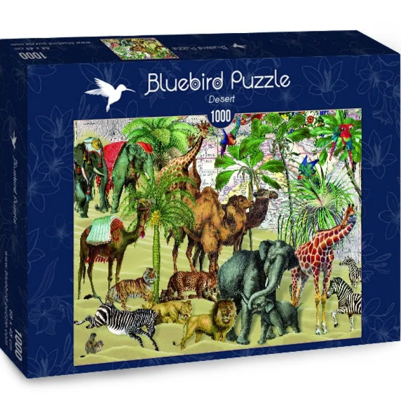 Bluebird Puzzle - Desert - 1000 Piece Jigsaw Puzzle Best