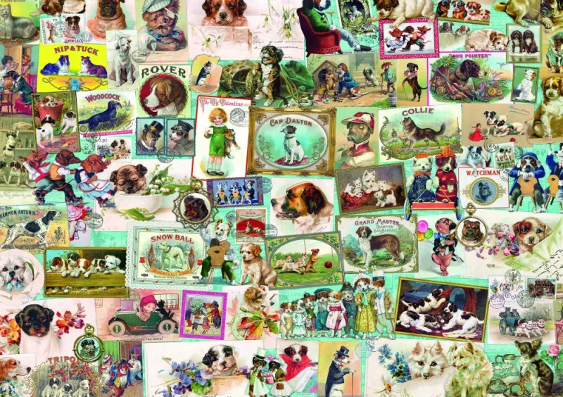 Bluebird Puzzle - Dogs - 1500 Piece Jigsaw Puzzle New