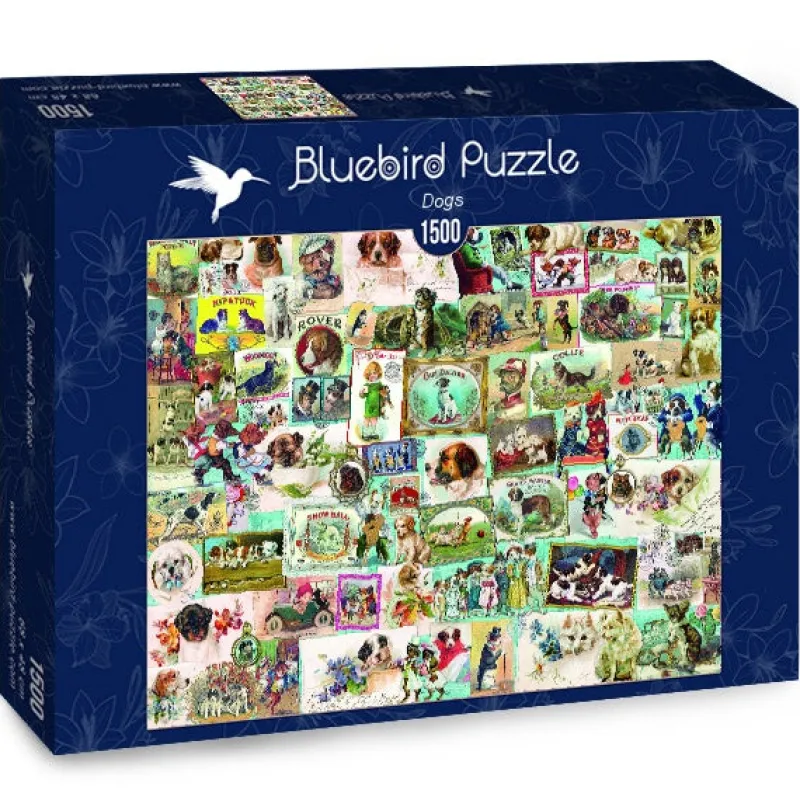 Bluebird Puzzle - Dogs - 1500 Piece Jigsaw Puzzle New