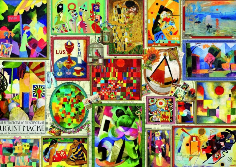 Bluebird Puzzle - Famous Pictures - 3000 Piece Jigsaw Puzzle Online