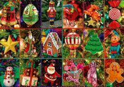 Bluebird Puzzle - Festive Ornaments - 1000 Piece Jigsaw Puzzle Fashion