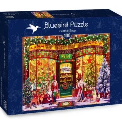 Bluebird Puzzle - Festive Shop - 1000 Piece Jigsaw Puzzle Hot