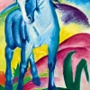 Art by Bluebird Bluebird Puzzle - Franz Marc - Blue Horse I, 1911 - 1000 Piece Jigsaw Puzzle Clearance