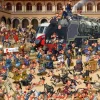 Bluebird Puzzle - French Train Station - 1000 Piece Jigsaw Puzzle Online
