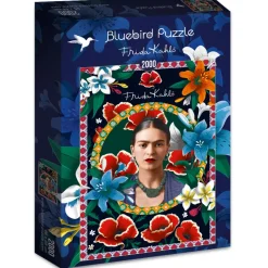 Bluebird Puzzle - Frida Kahlo - 2000 Piece Jigsaw Puzzle New