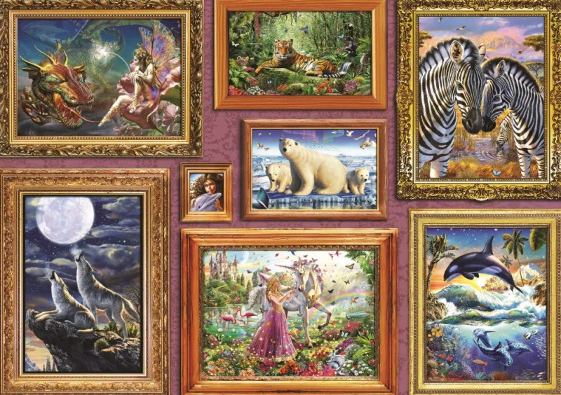 Bluebird Puzzle - Girl's 8 Gallery - 6000 piece jigsaw puzzle Online