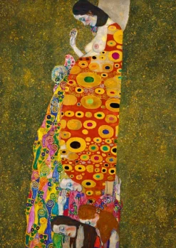 Art by Bluebird Bluebird Puzzle - Gustave Klimt - Hope II, 1908 - 1000 Piece Jigsaw Puzzle Clearance