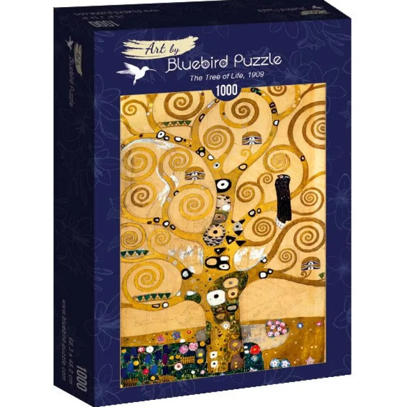 Art by Bluebird Bluebird Puzzle - Gustave Klimt - The Tree of Life, 1909 - 1000 Piece Jigsaw Puzzle Online