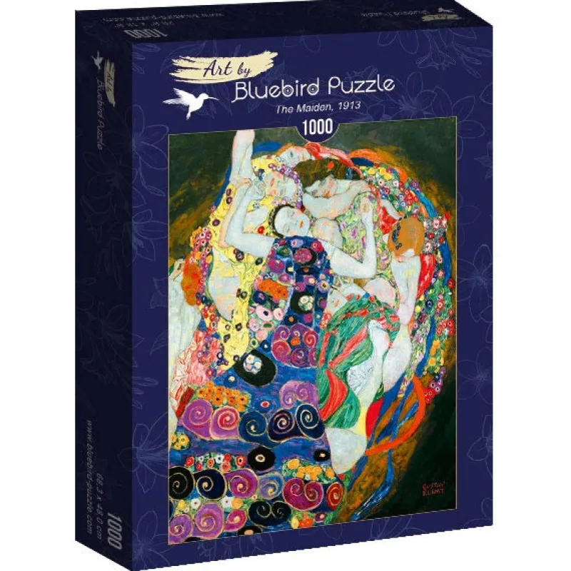 Art by Bluebird Bluebird Puzzle - Gustave Klimt - The Maiden, 1913 - 1000 Piece Jigsaw Puzzle Discount