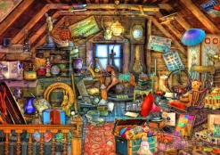 Bluebird Puzzle - Hidden Object Attic - 1500 Piece Jigsaw Puzzle Discount