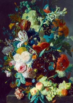 Art by Bluebird Bluebird Puzzle - Jan Van Huysum - Still Life with Flowers and Fruit, 1715 - 1000 Piece Jigsaw Puzzle Discount