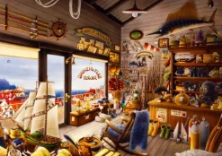 Bluebird Puzzle - Joe & Roy Bait & Fishing Shop - 1000 Piece Jigsaw Puzzle New