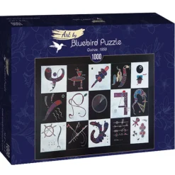 Bluebird Puzzle - Kandinsky - Quinze, 1959 - 1000 Piece Jigsaw Puzzle Sale