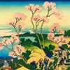 Art by Bluebird Bluebird Puzzle - Katsushika Hokusai - Shinagawa on the Tokaido, 1832 - 1000 Piece Jigsaw Puzzle Discount