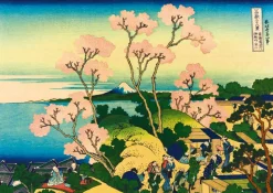 Art by Bluebird Bluebird Puzzle - Katsushika Hokusai - Shinagawa on the Tokaido, 1832 - 1000 Piece Jigsaw Puzzle Discount