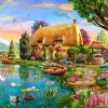 Bluebird Puzzle - Lakeside Cottage - 6000 Piece Jigsaw Puzzle Sale