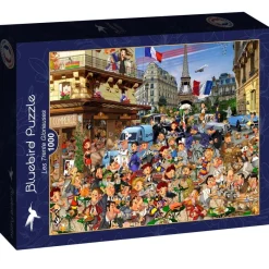 Bluebird Puzzle - Les Trente Glorieuses - 1000 Piece Jigsaw Puzzle Clearance