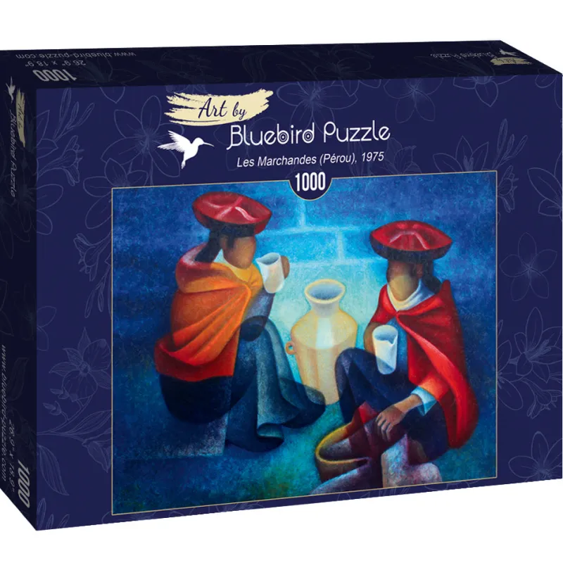 Bluebird Puzzle - Louis Toffoli - Les Marchandes (Pérou), 1975 - 1000 Piece Jigsaw Puzzle Hot