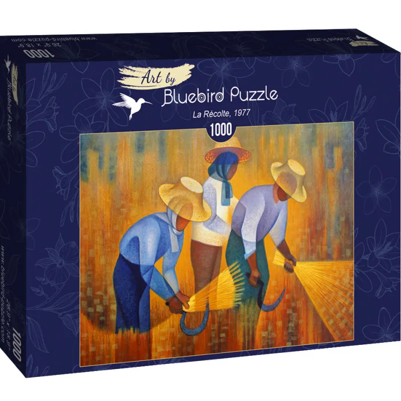 Bluebird Puzzle - Louis Toffoli - La Récolte, 1977 - 1000 Piece Jigsaw Puzzle Best