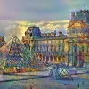 Bluebird Puzzle - Louvre Museum, Paris, France - 1000 Piece Jigsaw Puzzle Best
