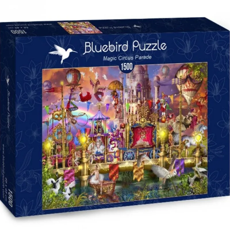 Bluebird Puzzle - Magic Circus Parade - 1500 Piece Jigsaw Puzzle Fashion