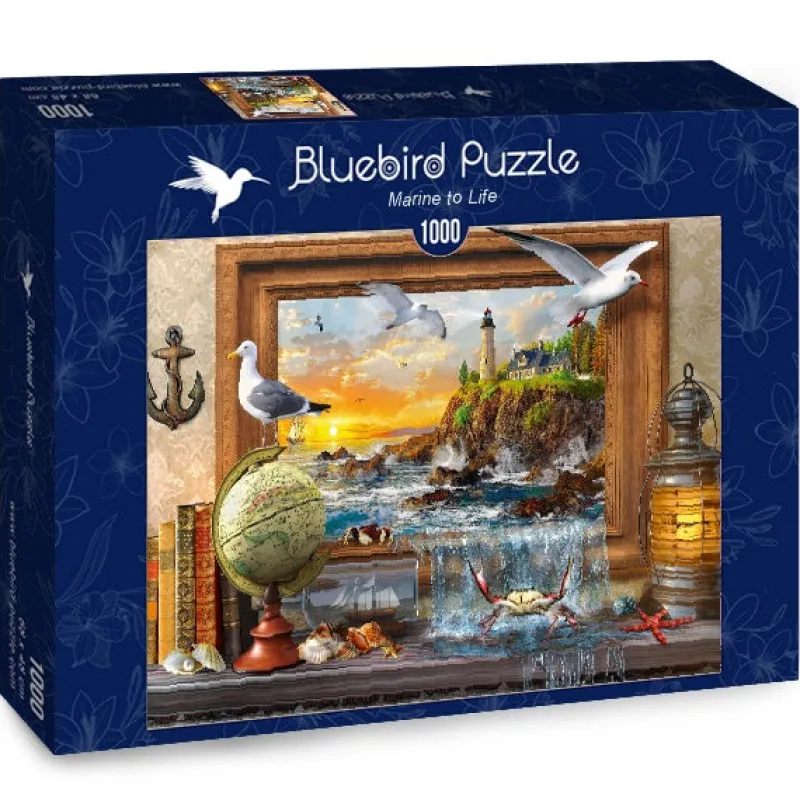 Bluebird Puzzle - Marine to Life - 1000 Piece Jigsaw Puzzle Clearance